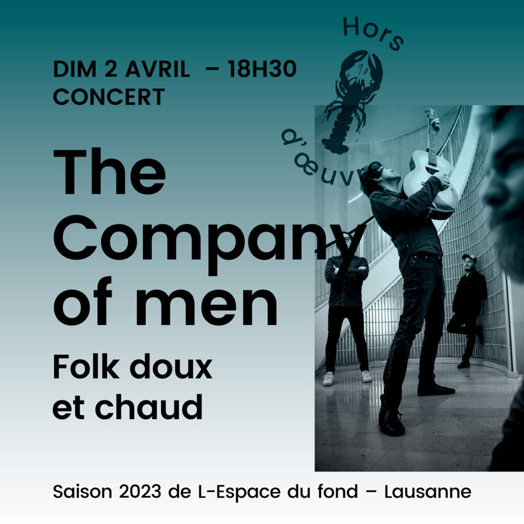 Concert: The Company of Men – dim 2 avril 2023